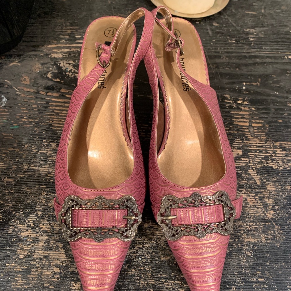 Pink 1inch heels